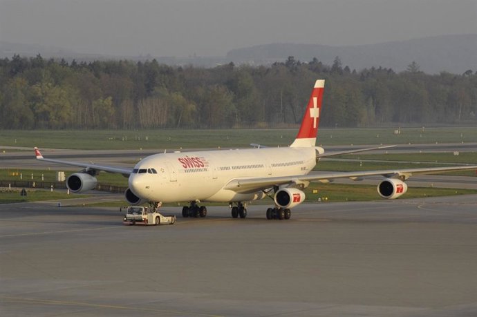 Avión de Swiss