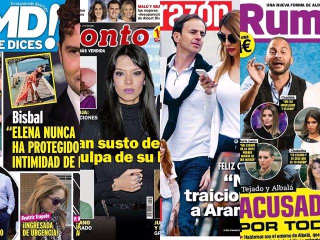 David Bisbal arremete contra Elena Tablada, el susto de Terelu Campos y la novia