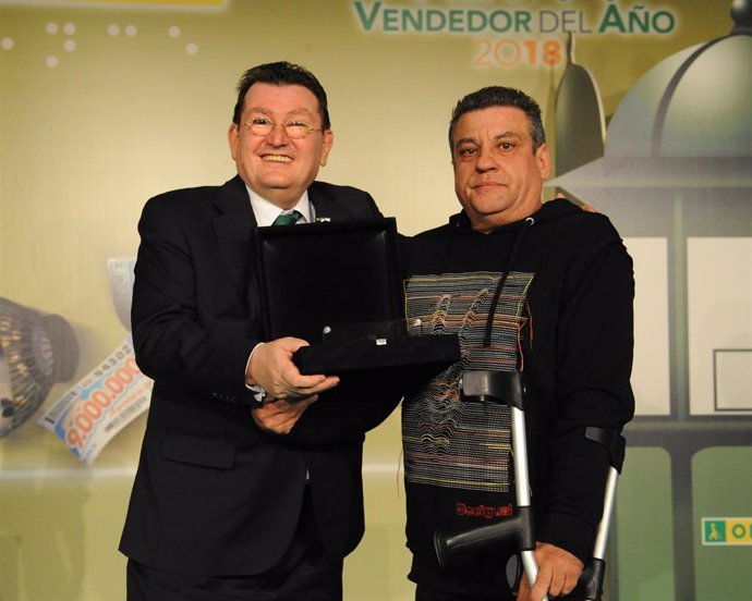 José Romera, mejor vendedor de la ONCE en Baleares en 2018 por ser una "persona 