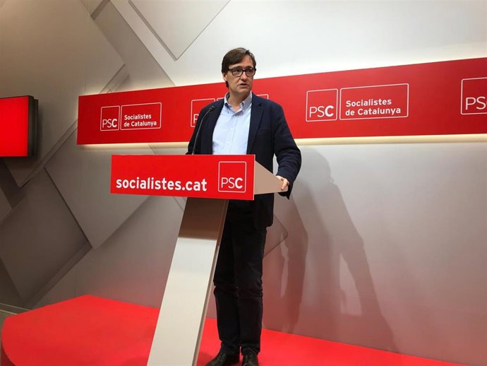 28A.- El PSC Pide A Torra Cumplir La Resolución De La JEC Y Retirar El Lazo De L