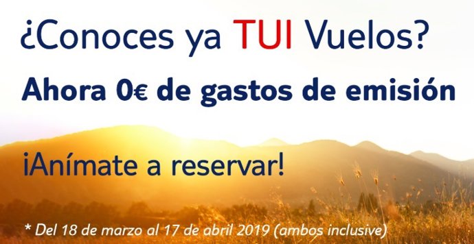 TUI celebra el primer aniversario del lanzamiento de su consolidador de vuelos c