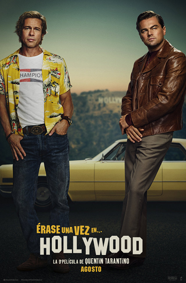 Primer póster de Érase una vez en... Hollywood con ...