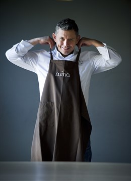 Álvaro Garrido, chef del restaurante Mina, participa en el evento gastronómico '