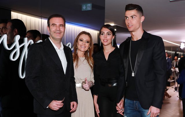 Cristiano Ronaldo y Georgina, de lo más compenetrados en su paso por Madrid