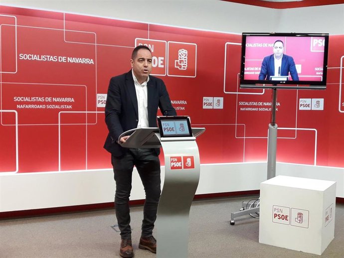 Ramón Alzórriz, secretario de Organización del PSN.