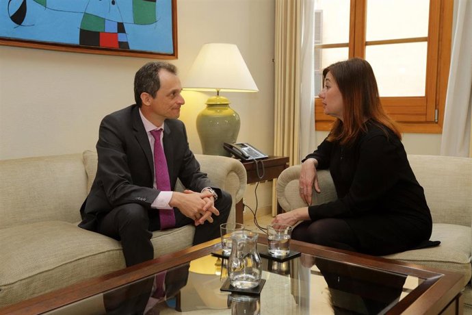 Reunión en Palma de Mallorca del ministro de Ciencia, Innovación y Universidades