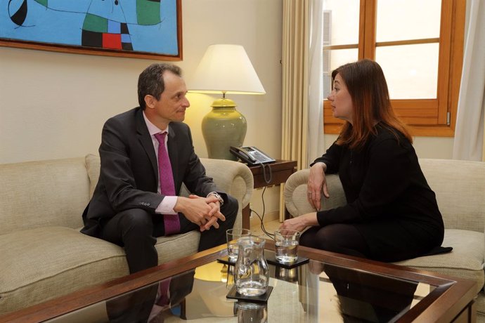 Reunió a Palma de Mallorca del ministre de Cincia, Innovació i Universitats