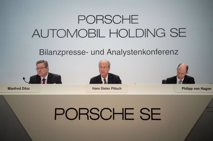 Porsche SE annual press conference in Germany