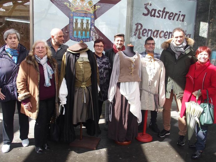 La Concha del Espolón alberga ya la Sastrería Renacentista que elabora los traje