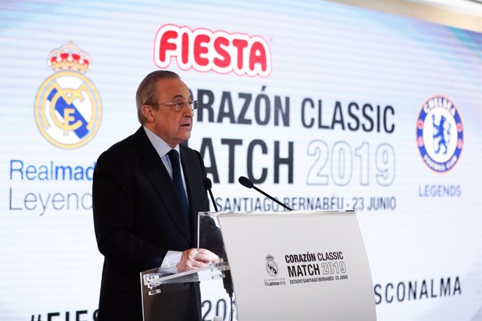 Fútbol.- Florentino Pérez: "El Chelsea viene a incrementar un historial extraord