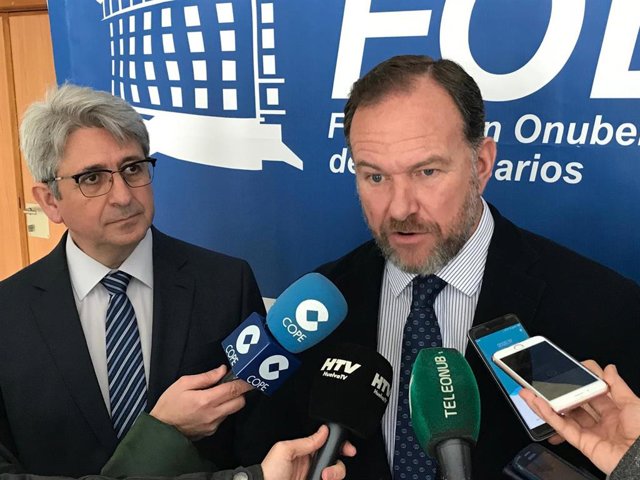 El presidente de la FOE, José Luis García-Palacios Álvarez. 