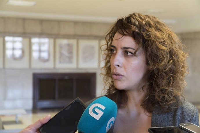 La diputada de En Marea, Alexandra Fernández