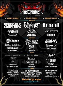 Children of Bodom, Rival Sons y Enter Shikari cierran el Download Festival Madri