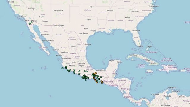 México registra 58 sismos en las últimas horas