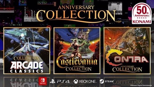 Konami anuncia tres recopiladorios por su 50 aniversario con juegos arcade, de C