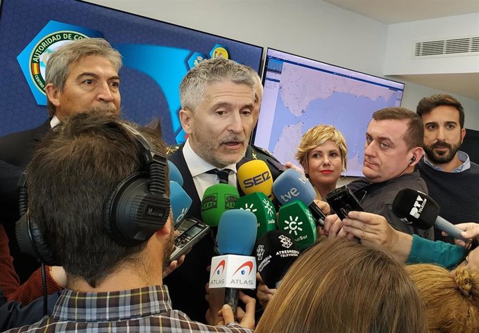 28A.-Grande-Marlaska Dice Que Sobre Los Lazos Amarillos Que El Gobierno Seguirá 