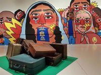 Más de 100 ojos de refugiados en busca de paz