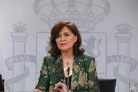 Calvo recalca que la Junta Electoral es el único órgano que tiene la competencia sobre retirar los lazos amarillos