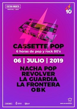 Nacha Pop, Revólver, La Guardia, La Frontera y OBK, en la jornada Cassette Pop d