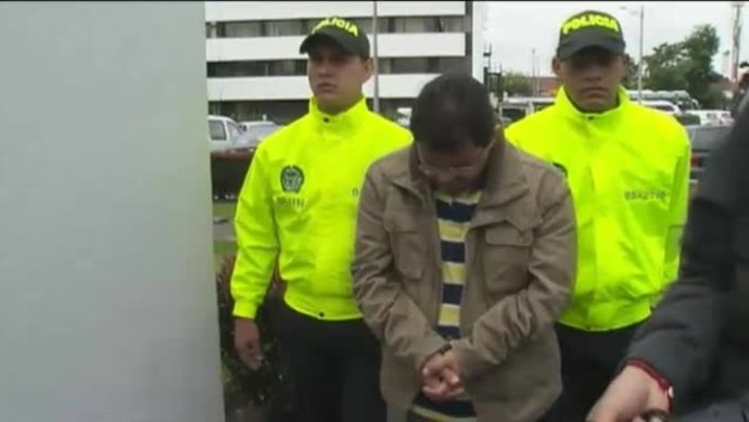 El pediatra procesado por abusos en el momento de su detención en Colombia