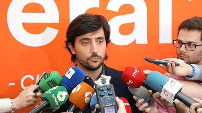 El secretario de Programas y Áreas Sectoriales de Ciudadanos, Toni Roldán