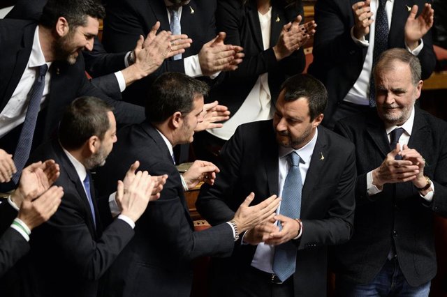 Italian upper house Senate votes on Salvini\'s immunity