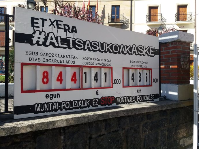 Ambiente en Alsasua (Navarra) tras confirmarse la sentencia por la agresión contra dos guardias civiles