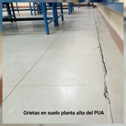 Sevilla.- La plataforma del colegio de Gerena avisa de "grietas" en uno de los e