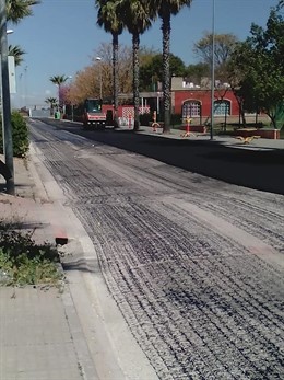 Sevilla.- Supera.- Arrancan en Almensilla las obras promovidas con cargo al Supe