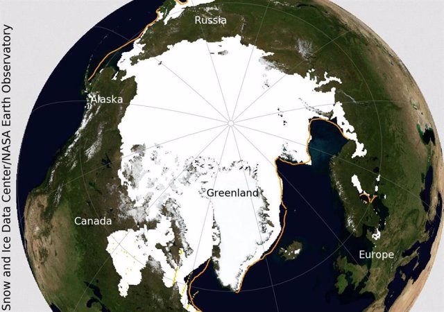 El pico de hielo en el Ártico no bate mínimos pero confirma tendencia