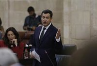 Moreno avisa de que el "mal gobierno" de Sánchez provoca una "desaceleración que puede tener consecuencias en Andalucía"