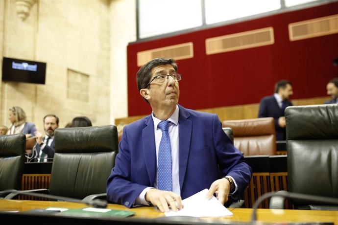 Primera jornada del Pleno del Parlamento andaluz  