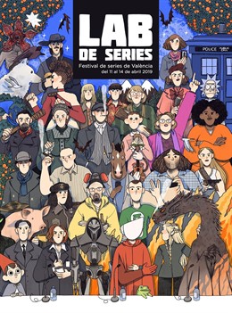 Cultura.- LABdeseries se promociona con un cartel que reta a identificar a perso