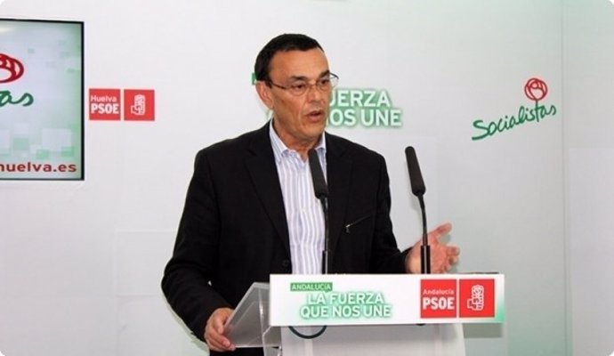 El secretario general del PSOE de Huelva, Ignacio Caraballo. 