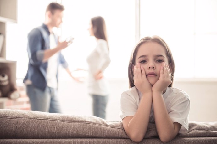 El trauma infantil y la separación de los padres