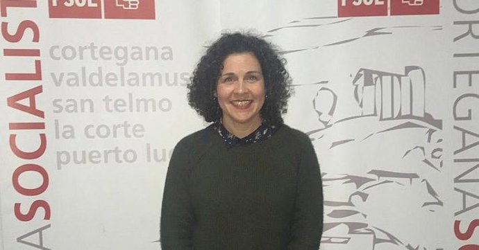 Virginia Muñiz, secretaria general del PSOE de Cortegana (Huelva)