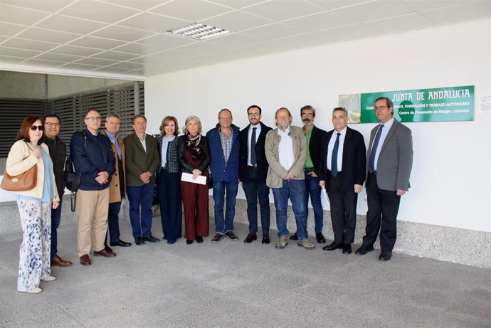 Córdoba.- Los técnicos del Centro de Prevención de Riesgos laborales realizan má