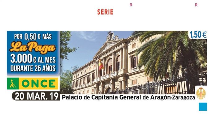 Córdoba.- La ONCE reparte 315.000 euros entre nueve vecinos de Lucena premiados 