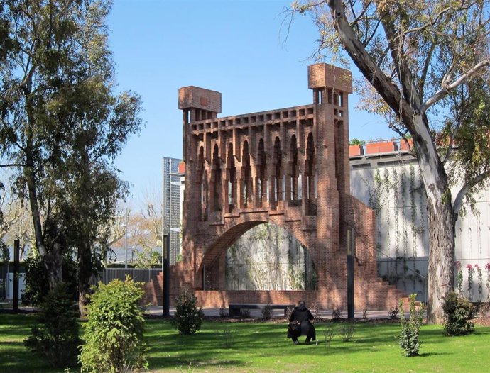 Reconstruyen la cascada de Antoni Gaudí de la Casa Vicens en el Museu de les Aig