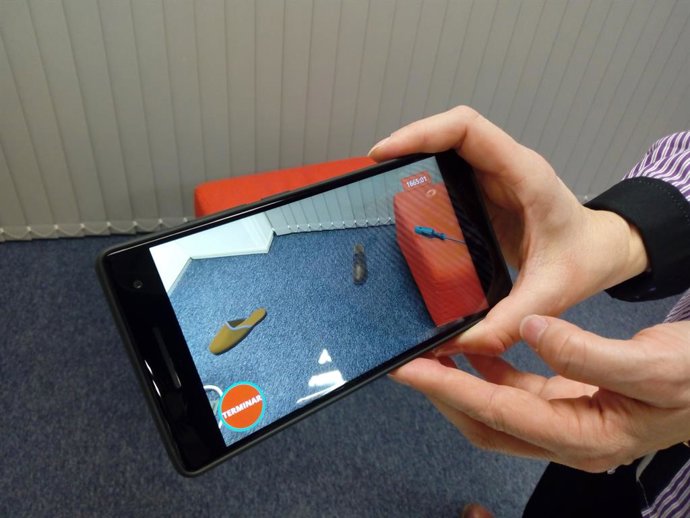 Una app de Realidad Aumentada ayuda a evaluar la memoria espacial