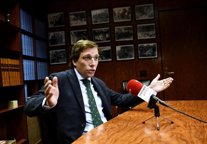 Entrevista de Europa Press a José Luis Martínez-Almeida