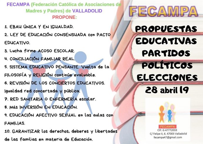 Fecampa presenta un decálogo a los partidos para pedir más inversión, EBAU única