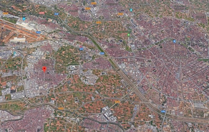 Valencia.- Sucesos.- Herida una mujer de 74 años tras ser atropellada por un cam