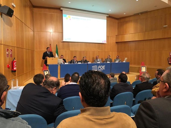 Huelva.- José Luis García-Palacios Álvarez, reelegido presidente de la FOE