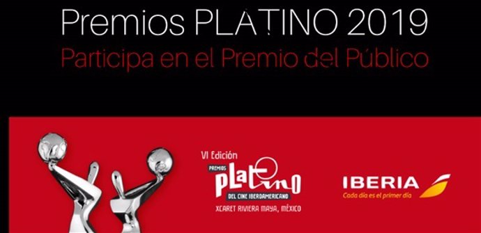 Iberia sortea un vuelo para asistir a la gala de los Premios Platino del Cine Ib