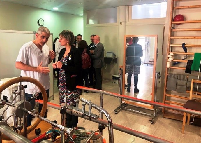 Vergés posa a l'Hospital de Sant Celoni com a "exemple" a seguir en la rehabilit
