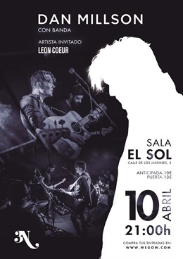 Dan Millson presenta su folk prometedor en Madrid