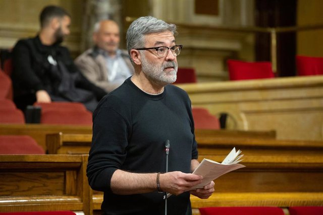 Pleno en el Parlament de Catalunya
