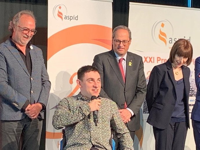 Torra prevé "firmar decretos de subvenciones" para apoyar a los discapacitados