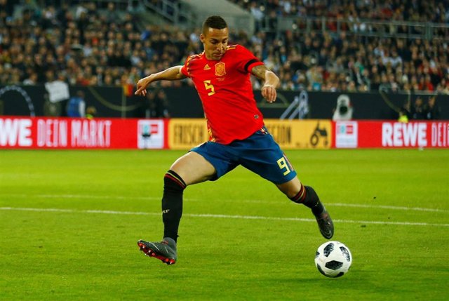 Rodrigo Moreno con la selección española